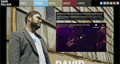 Desktop Screenshot of davidpollackmusic.com